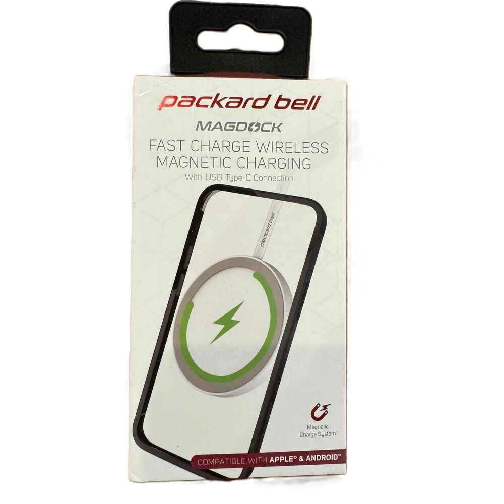 New Packard Bell Magdock Magnetic USB-C TravelWireless Charger iPhone/android